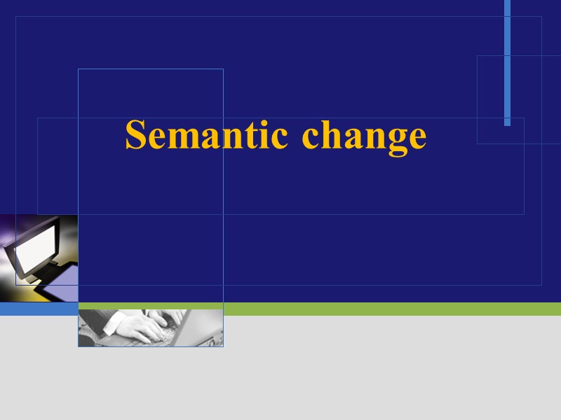 Semantic change